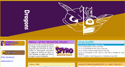Desktop Screenshot of dragonsbandicoots.com